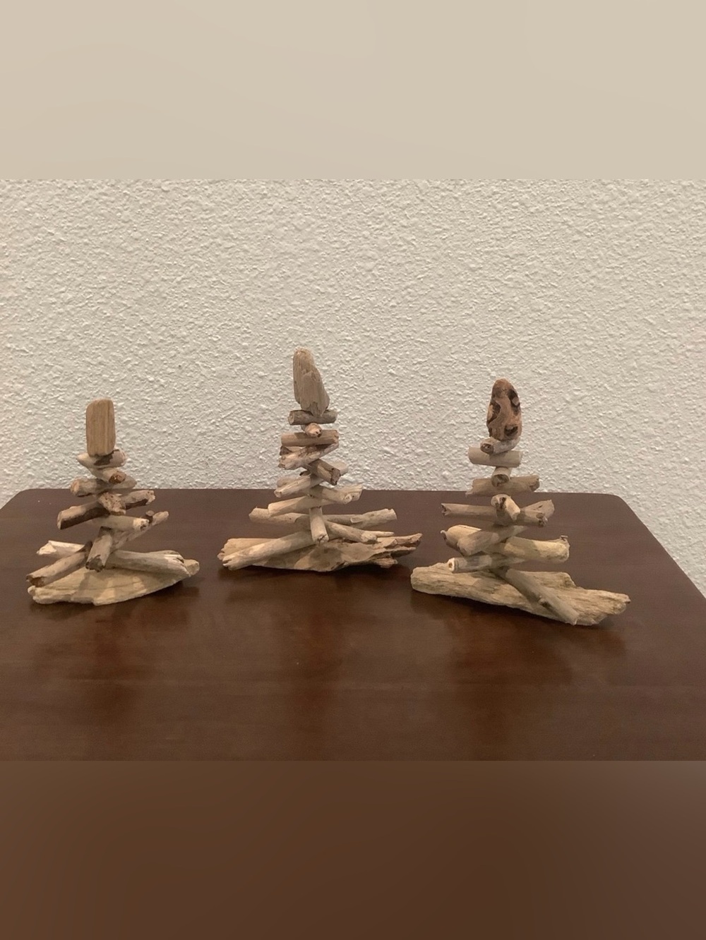 Driftwood Art , Driftwood Trees, Driftwood Christmas Trees Decoration
